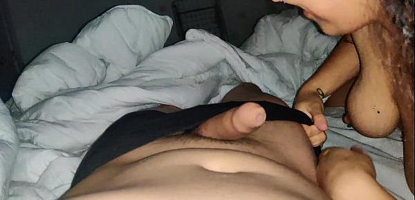 trendswaking up my menstruated slut cousin with piercings to give me a blowjob